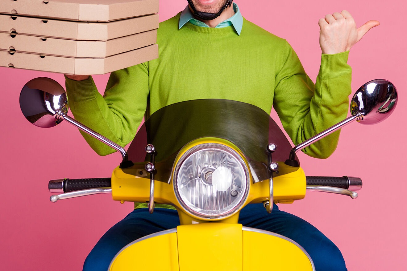 Διανομείς με δίκυκλο