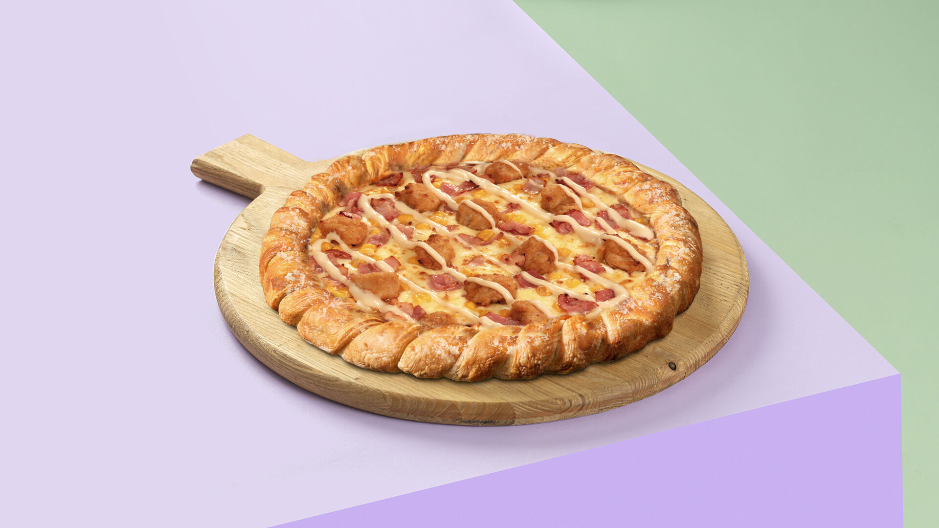 Pizza Croissant Chicken Parmesan